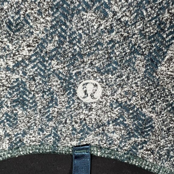 lululemon athletica Define Jacket Brushed Herringbone Gray Blue Alberta size 6 - Picture 12 of 14